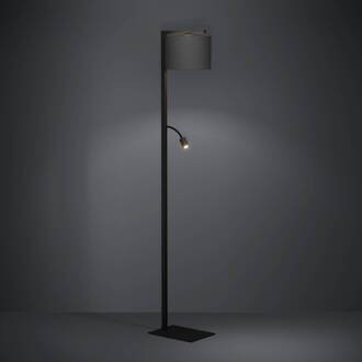 EGLO Stars Of Light vloerlamp Foligno, zwart, leeslamp