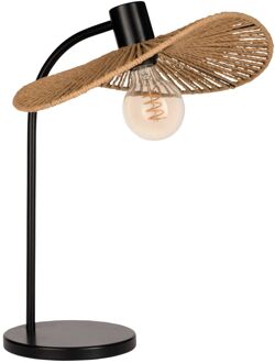 Eglo Tafellamp Siruela Zwart Rotan E27