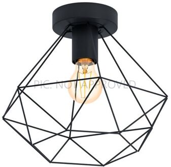 Eglo Tarbes Plafondlamp - E27 - Ø 32,5 cm - Zwart