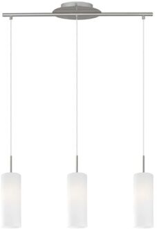 Eglo Troy 3 Hanglamp - E27 - 72 cm - Grijs/Wit