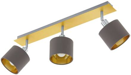 Eglo Valbiano Spot - E14 - 56 cm - Geelkoper|Cappucino|Goud