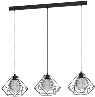 Eglo Vernham Hanglamp - E27 - 114,5 cm - Zwart