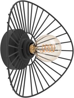 Eglo Wandlamp Casorzo M - Zwart - E27