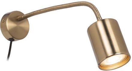 Eglo Wandlamp Portella Zwart Goud Gu10 5w