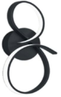 Eglo Wandlamp Serpins Zwart 11,4w