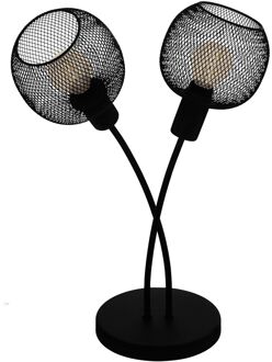 Eglo Wrington 1 Tafellamp - E14 - 40,5 cm - Zwart
