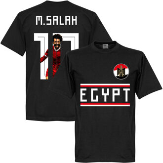 Egypt M. Salah 10 Gallery Team T-Shirt - Zwart - M