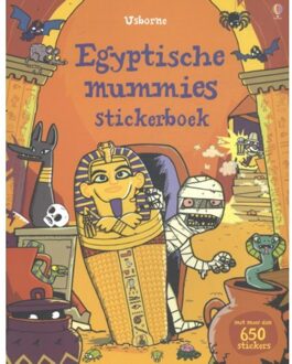 Egyptische mummies stickerboek - Boek Standaard Uitgeverij - Usborne Publisher (1409574563)