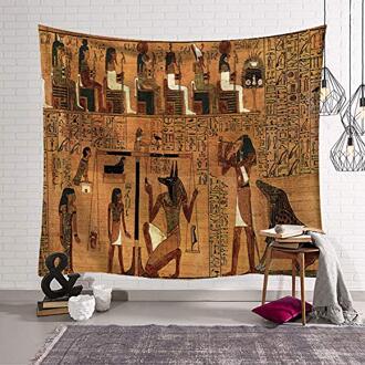 Egyptische Muur Opknoping Oude Religie Historische Tapestry Achtergrond Egypte Egyptische Karakter Voor Home Decor 150x100 cm