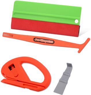 Ehdis Auto Venster Folie Vinyl Film Tool Kit Water Wisser Vilt Rand Schraper Magneet Zuigmond Wrap Sticker Plakken Auto Tint accessoire