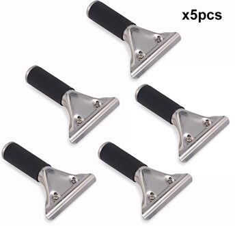 Ehdis Handvat Bluemax Zuigmond Sneeuwschep Water Ijskrabber Rubber Strip Blade Vinyl Wikkelen Window Tint Auto Wassen Schoonmaken Tool 5stk x handvat