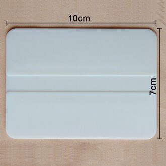 EHDIS Professionele Window Tint Tool Wit Harde Kaart Zuigmond 10*7.3 cm Auto Sticker Installeren Tool Auto Ijskrabber sneeuw Schop A45