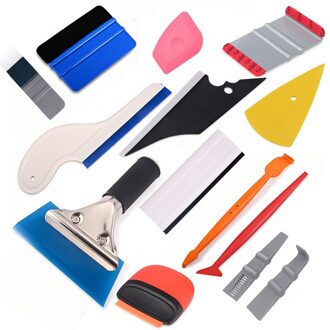 Ehdis Vinyl Auto Wrap Gereedschap Kit Carbon Fiber Folie Film Decal Wikkelen Schraper Remover Tool Window Tint Magnetische Stok Zuigmond reeks 3