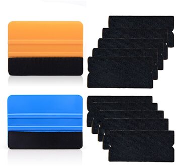 EHDIS Vinyl Carbon Film Auto Wrap Zuigmond Schraper Met 10 pcs Stof Vilt Auto Styling Auto Sticker Accessoires Window Tint tool
