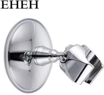 Eheh Draagbare Badkamer Douchekop Houder Chromeplate Abs Zuignap Geen Boor Douche Houder Douche Beugel