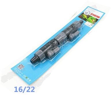 EHEIM dubbele tap met snelkoppeling AQUARIUM FILTER snelkoppeling Llave doble 9/12mm (S) 12/16mm (M) 16/22mm (L) 16-22