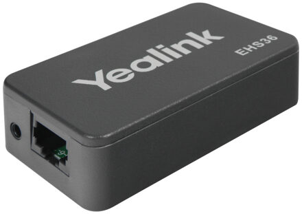 EHS36 kabeladapter/verloopstukje RJ12, RJ9 RJ45, 3.5mm Zwart