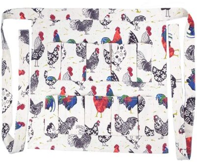 Ei Collection Schort Picking Eieren Multi-Pocket Schort Collectie Mouwloze Schort Voor Picking Up Eieren