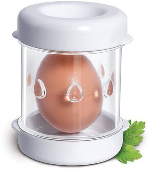 Ei Cracker Keuken Armatuur Gekookt Ei Dunschiller Keuken Gadgets En Accessoires Eieren Gereedschap Schillers Eieren Shell Keukengerei wit egg peeler