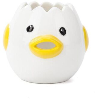 Ei Divider Eiwit Separator Creatieve Keramische Cartoon Chick Eigeel White Afscheiders Eetkamer Koken Keuken Gadget 01