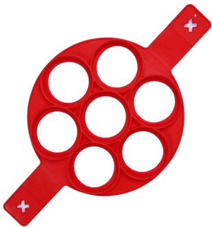 Ei Pannenkoek Ring Nonstick Pancake Maker Mallen Siliconen Gebakken Eieren Herbruikbare Bakken Omelet Voor Keuken Koken Gereedschap Accessoires type-1