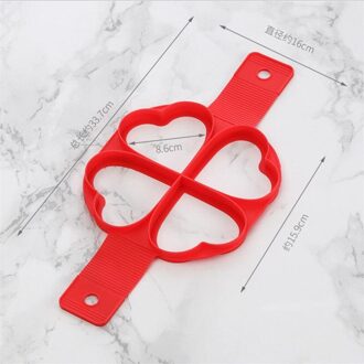 Ei Pannenkoek Ring Nonstick Pancake Maker Mallen Siliconen Gebakken Eieren Herbruikbare Bakken Omelet Voor Keuken Koken Gereedschap Accessoires type-2
