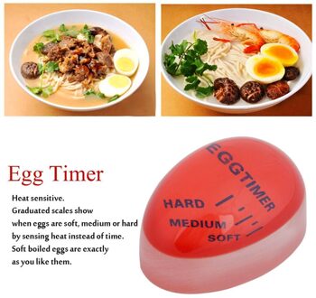 Ei Perfecte Kleur Veranderende Timer Yummy Zachte Hardgekookte Eieren Koken Keuken BOM666