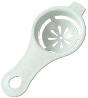 Ei Separator Ecologische Plastic Wit Yolk Sifting Eieren Yolk Filter Gadgets Home Ei Divider Tool Keuken Accessoires # M0 munt groen