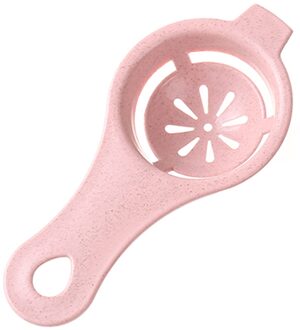 Ei Separator Ecologische Plastic Wit Yolk Sifting Eieren Yolk Filter Gadgets Home Ei Divider Tool Keuken Accessoires # M0 roze