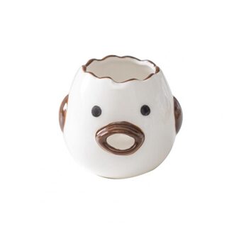 Ei Separator Schattige Stijl Cartoon Kip Vorm Mini Eiwit Separator Voor Keuken Для Кухни Keuken Accessoires Bruin