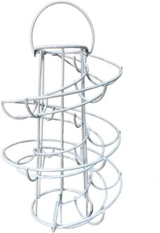 Ei Skelter Deluxe Spiraal Dispenser Rack Mand Opslag Ruimte Tot 24 wit