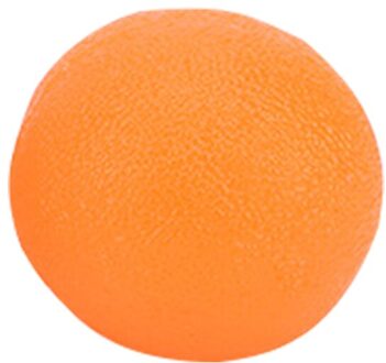 Ei Vormige Hand Oefening Ballen Siliconen Hand Vinger Sport Massage Squeeze Stress Relief Speelgoed Voor Hand Versterking Therapie Oranje