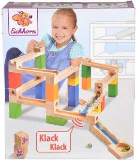 Eichhorn Houten Knikkerbaan, 37dlg.