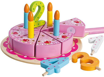 Eichhorn Houten Verjaardagstaart, 18dlg