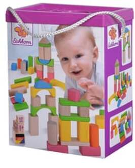 Eichhorn Wooden Blocks, 60 Pcs.