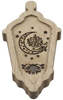 Eid Led Licht Lantaarn Ramadan Festival Party Decor Mubarak Moslim Islamitische Partij C6UC