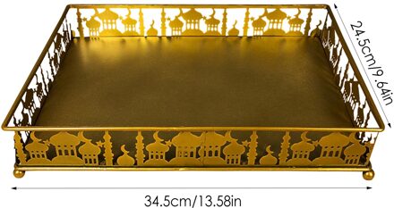 Eid Mubarak Decoratie Voor Thuis Islamitische Ramadan Kareem Party Decor Eid Voedsel Moon Star Food Lade Ramadan Mubarak Eid al Adha lucht blauw