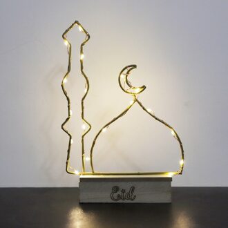 Eid Mubarak Nachtlampje Moon Star Thuis Liefde Ramadan Led Verlichting Ornamenten Moslim 316