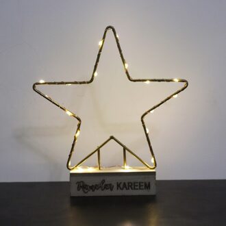 Eid Mubarak Nachtlampje Moon Star Thuis Liefde Ramadan Led Verlichting Ornamenten Moslim 57BB 318