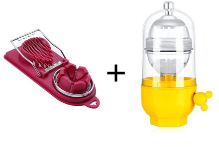 Eieren Mengen Maker Handleiding Blender Ei Roeren Gouden Eieren Puller Gebruiksvoorwerpen Shaker Multi-Cutter Huishoudelijke Slicer Keuken Gadget A B