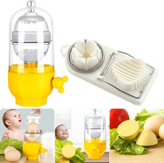 Eieren Yolk Mengen Garde Binnen Gouden Ei Stiring Blend Maker Puller Keukengerei Shaker Multi-Cutter Huishoudelijke Slicer Gadget a reeks