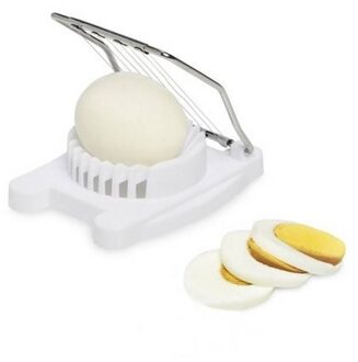 Eiersnijder - 10,5 x 8 x 2,6 cm - RVS - ei snijden - snijder voor eieren