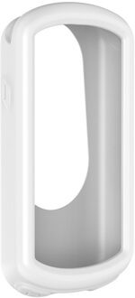 Eieuuk Zachte Siliconen Beschermhoes Shell Sleeve Shockproof Screen Cover Protector Pouch Voor Garmin Edge 1030 Navigatie Apparaat wit