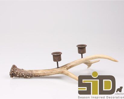 Eigen Productie Kandelaar gewei 30x16x9 cm Kandelaars