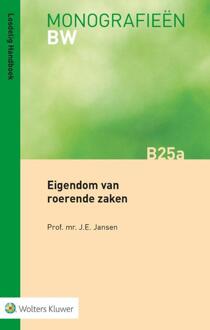 Eigendom van roerende zaken -  J.E. Jansen (ISBN: 9789013180954)