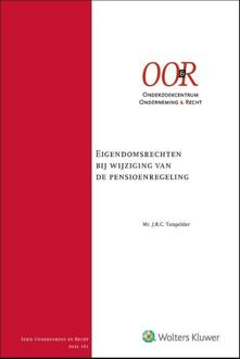Eigendomsrechten bij wijziging van de pensioenregeling -   (ISBN: 9789013181654)