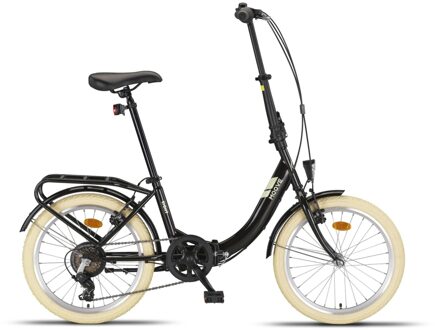Eight Vouwfiets Zwart