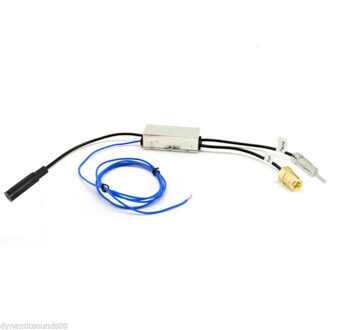 Eightwood Auto Dab Dab + Am/Fm Auto Radio Antenne Antenne Splitter Din 41585 Vrouw Naar Man En Smb aftermarket Conversie Kabel