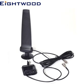 Eightwood GSM CDMA 3G 4G LTE Mobiele Telefoon Signaal Booster Versterker Telefoon Houder met Antenne 4g Antenne 120 cm RG174 FME Connector