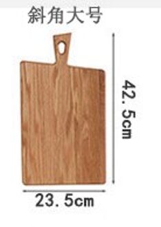 Eiken Lade Snijplank Broodplank Cuisine Display Lade Keuken Board Houten Snijplank Marineblauw